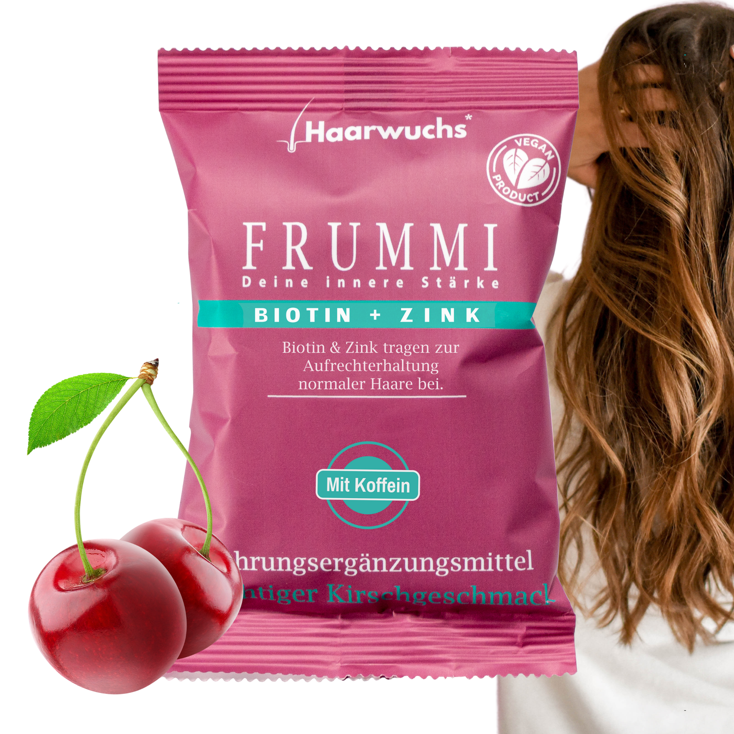 Frummi - Monatsration | 120 gramm | Drops + Haargummi