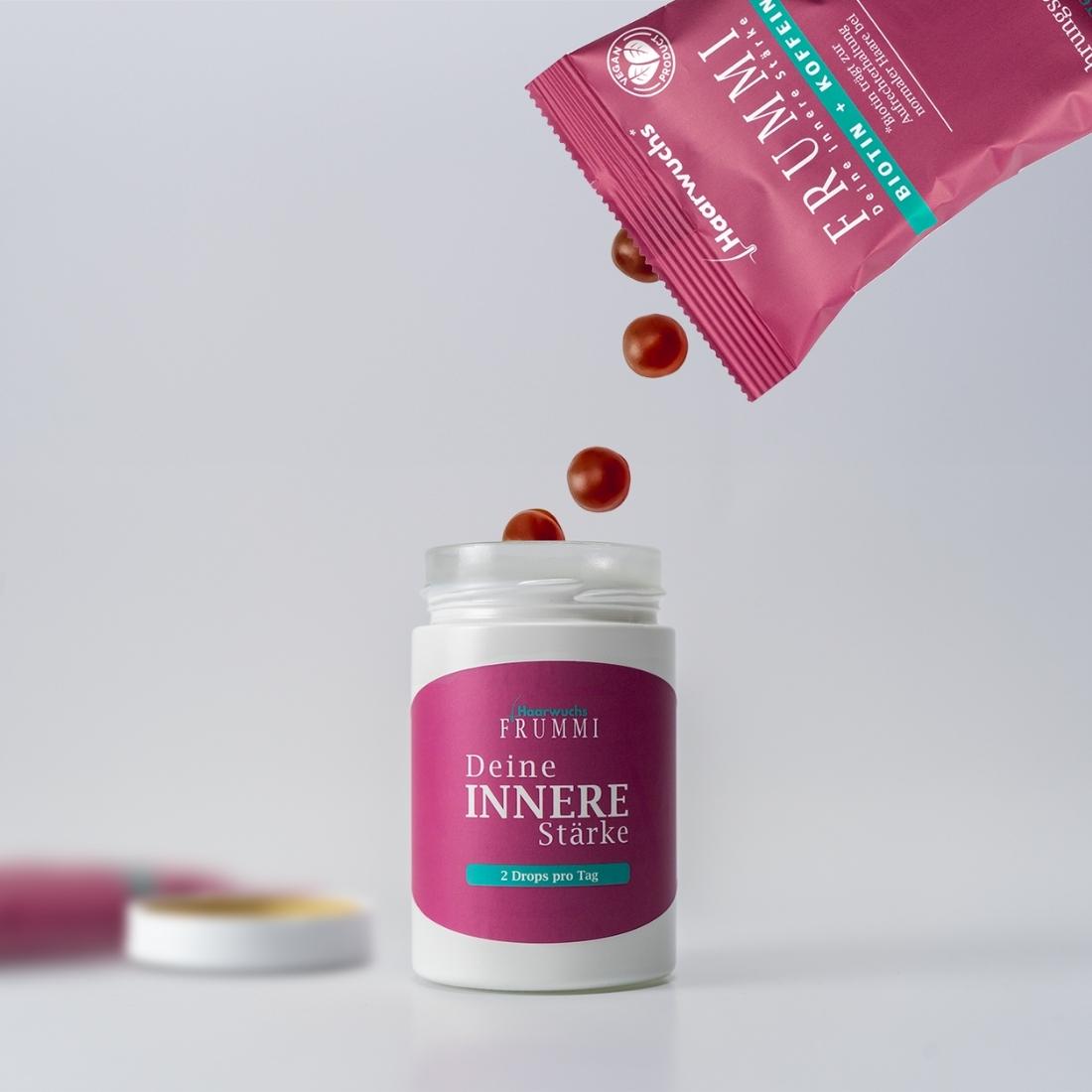 Frummi - 30 Tage | 60 Drops + Haargummi