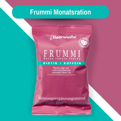 Frummi - 30 Tage | 120 gramm | Drops + Haargummi