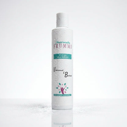 Frummi Vital Shampoo mit Grünem Tee und Koffein 200 ml | Vitalisierend  belebend