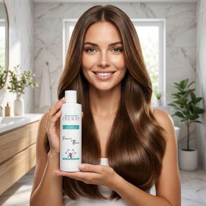 Frummi Vital Shampoo mit Grünem Tee und Koffein 200 ml | Vitalisierend  belebend