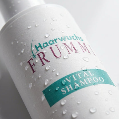Frummi Vital Shampoo mit Grünem Tee und Koffein 200 ml | Vitalisierend  belebend