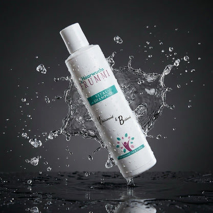 Frummi Vital Shampoo mit Grünem Tee und Koffein 200 ml | Vitalisierend  belebend