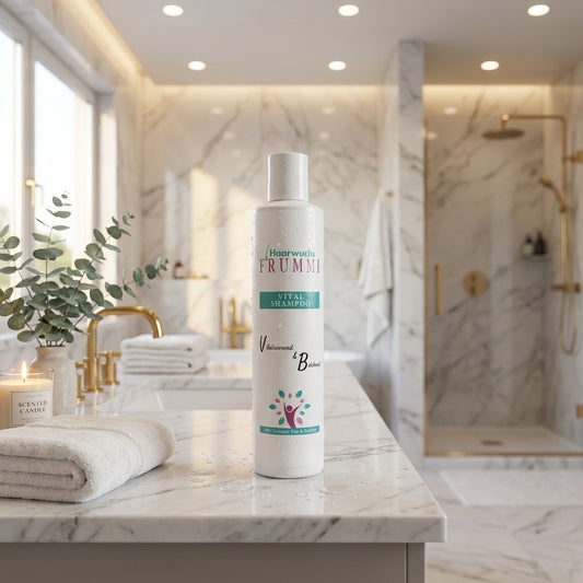 Frummi Vital Shampoo mit Grünem Tee und Koffein | Vitalisierend  belebend