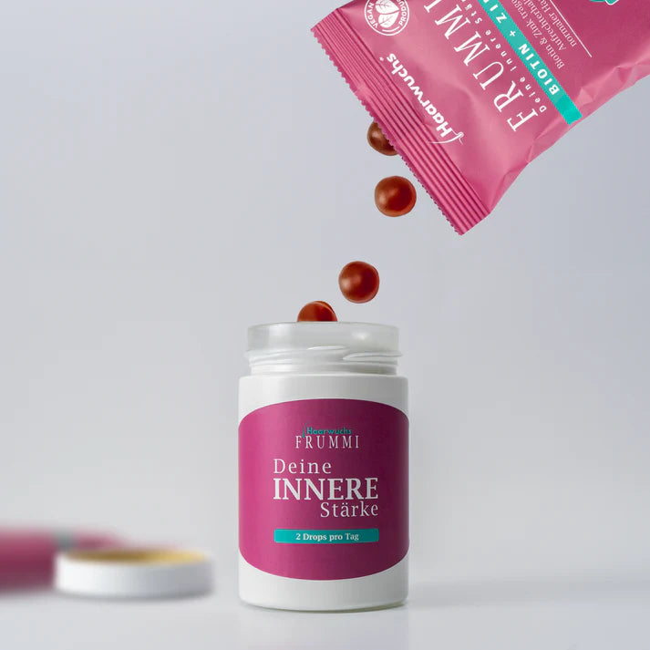 Frummi - 90 Tage | 3x 120 gramm + Gratis Haargummi